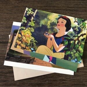 Disney Princesses Postcards: Mixed set (set of 4)